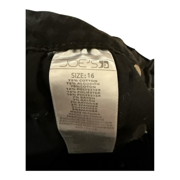 Joe's Jeans Black Distressed Ankle Jeans - Picture 5 of 5